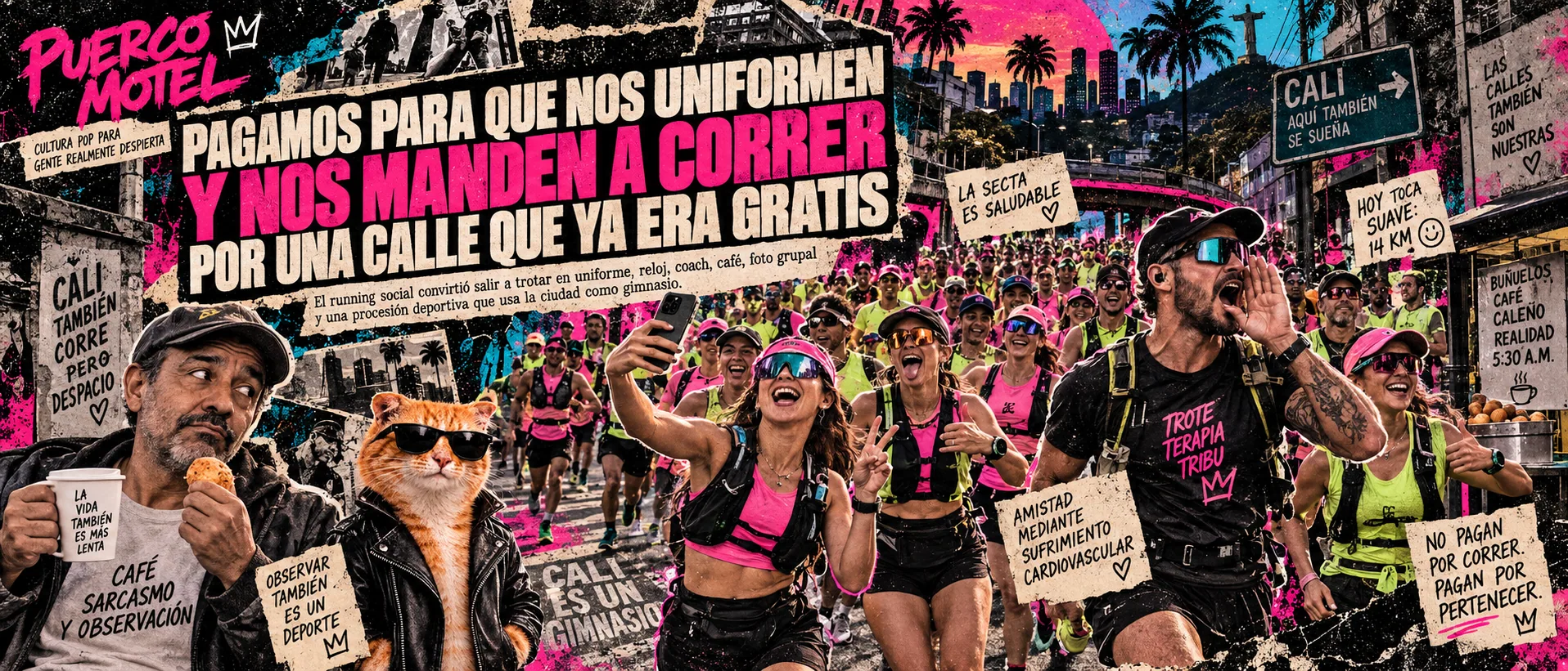 Portada de Pagamos para que nos uniformen y nos manden a correr por una calle que ya era gratis