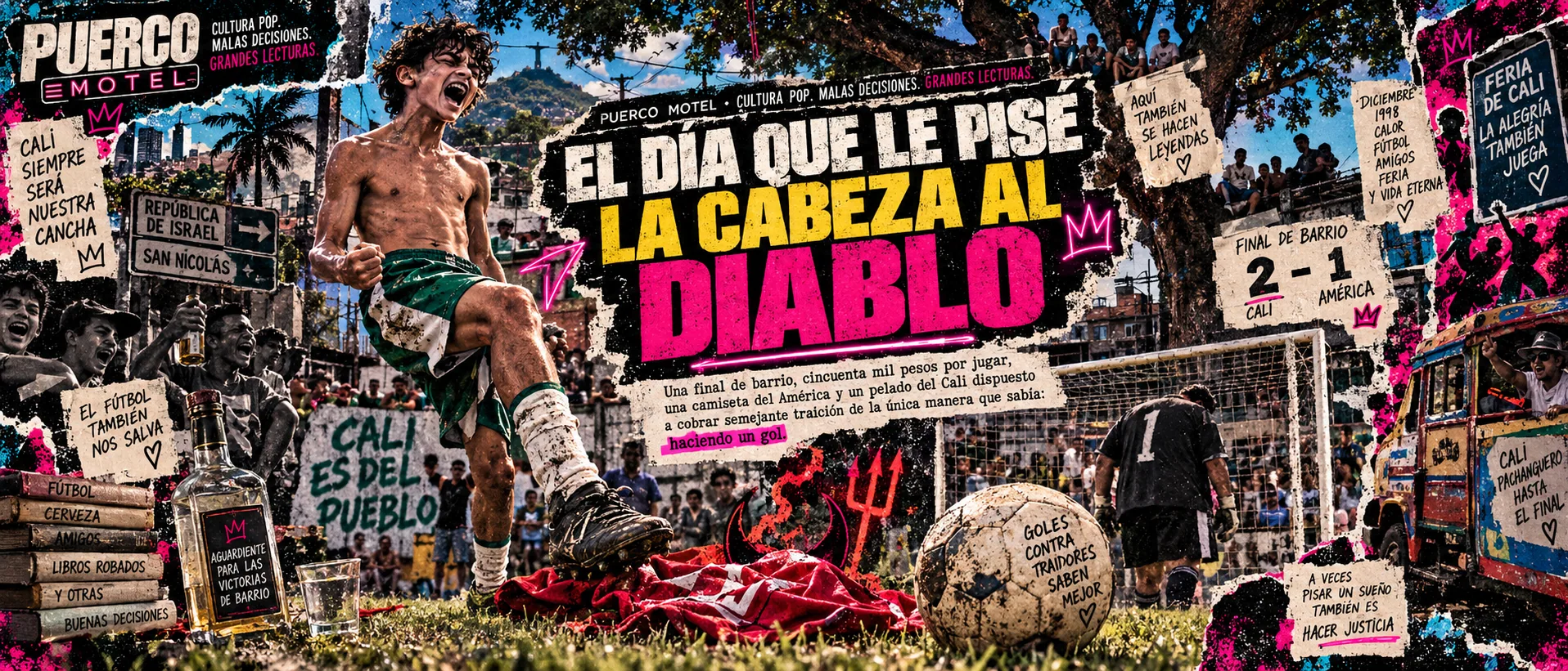 Portada de El día que le pisé la cabeza al diablo