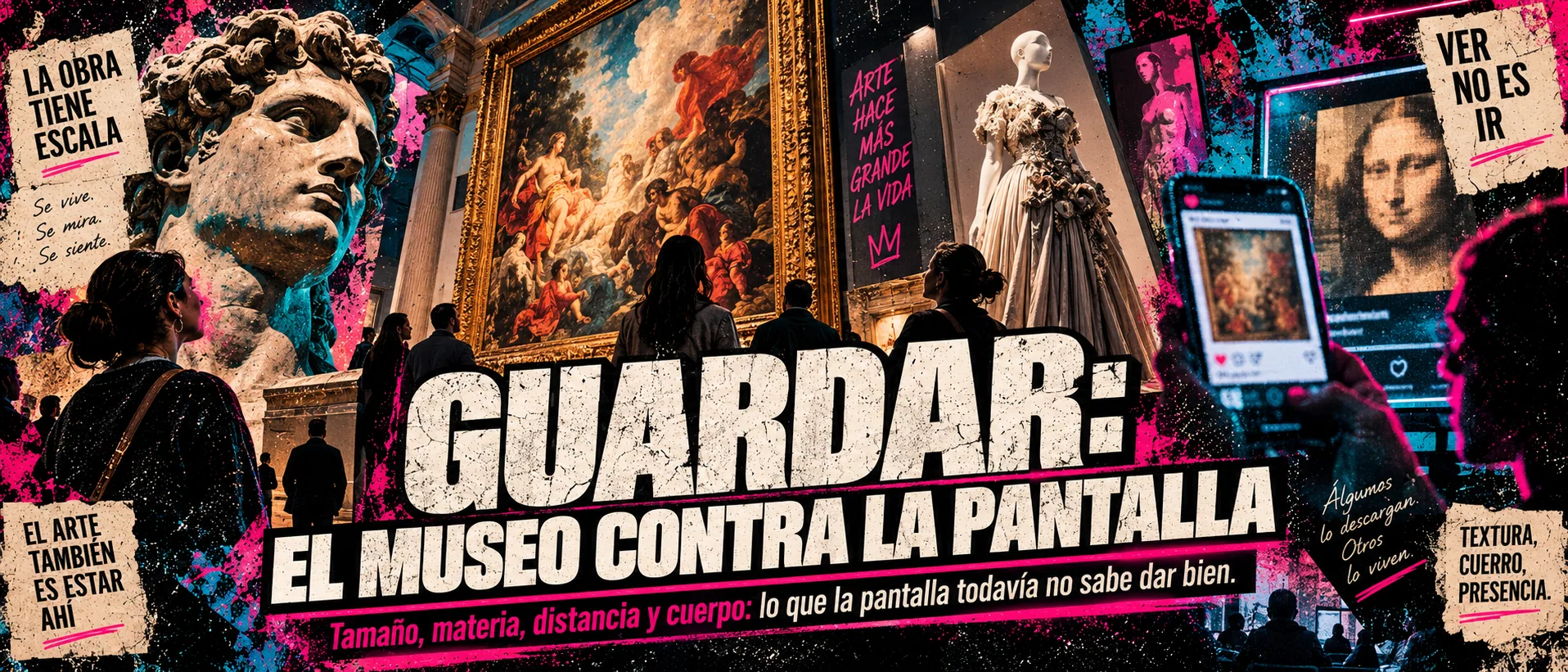 Portada de Guardar: el museo contra la pantalla