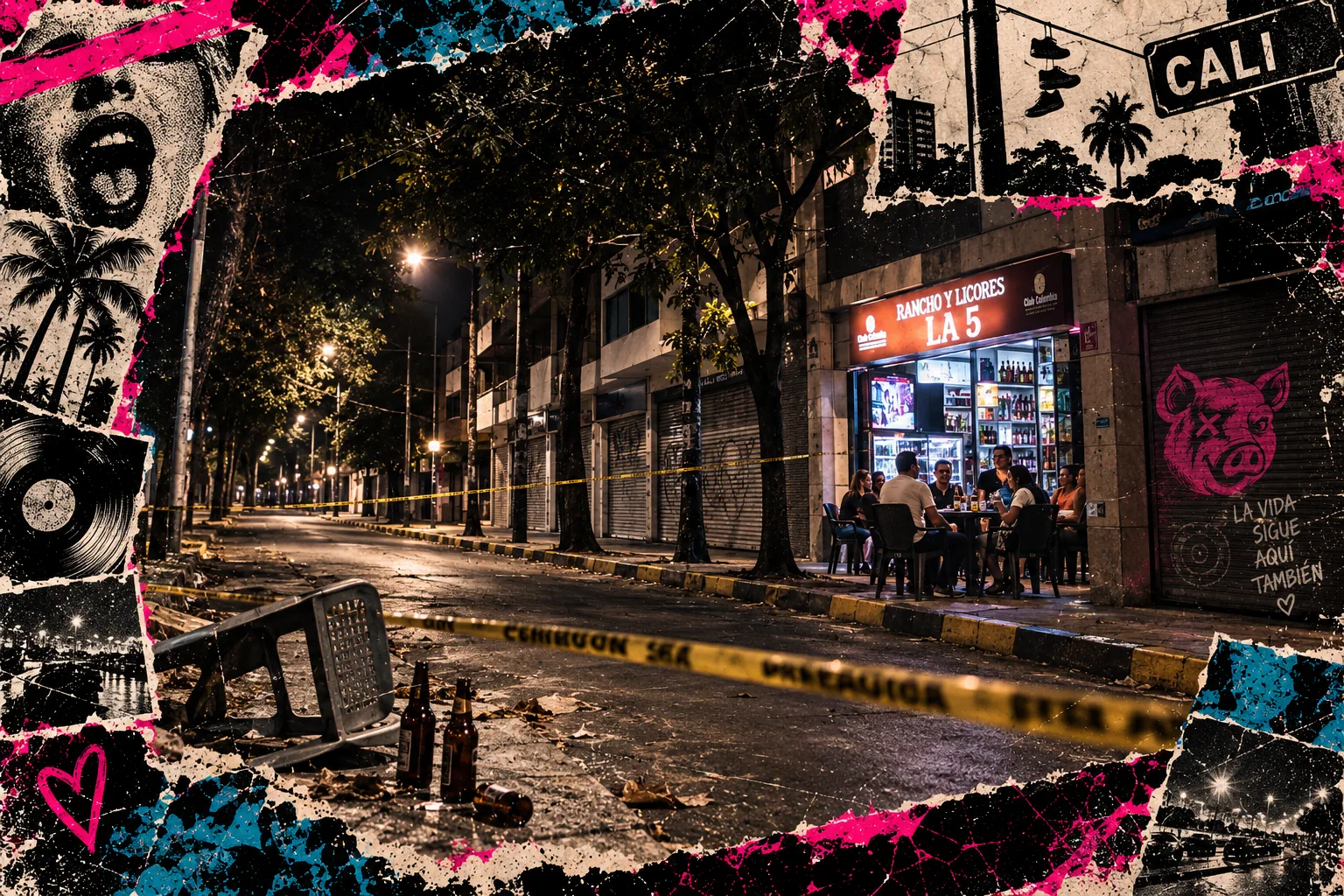 También se cayó la Quinta, pero de otra manera. Puerco Motel