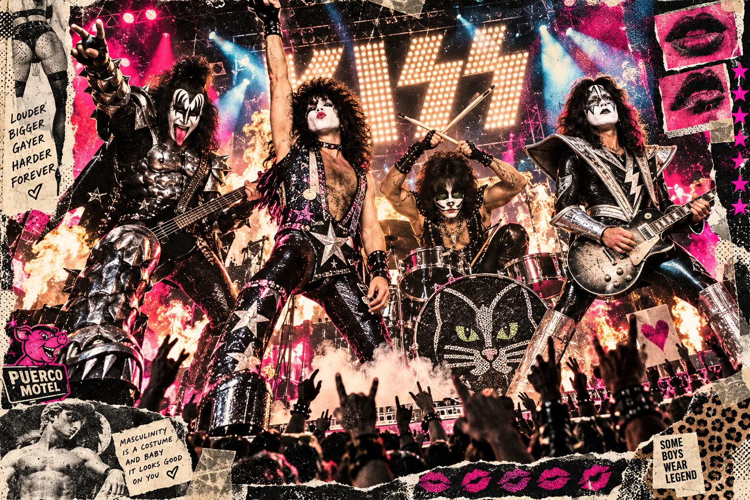 Kiss entendió que el género también era vestuario
