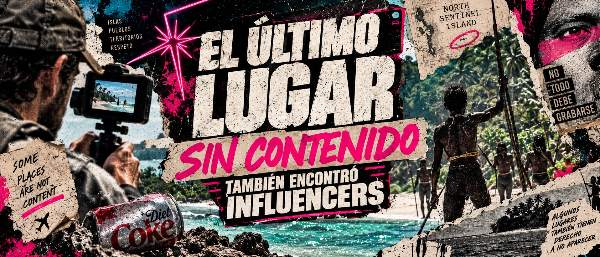 Portada de El último lugar sin contenido también encontró influencers