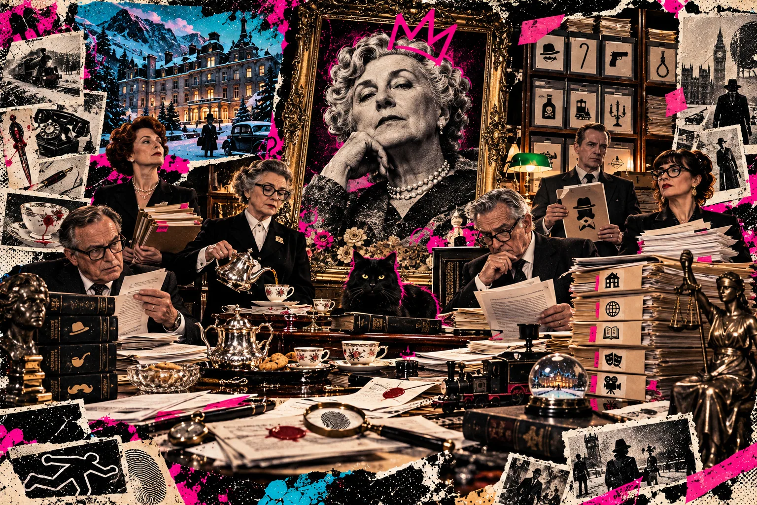 Agatha Christie murió, pero Recursos Humanos sigue activo