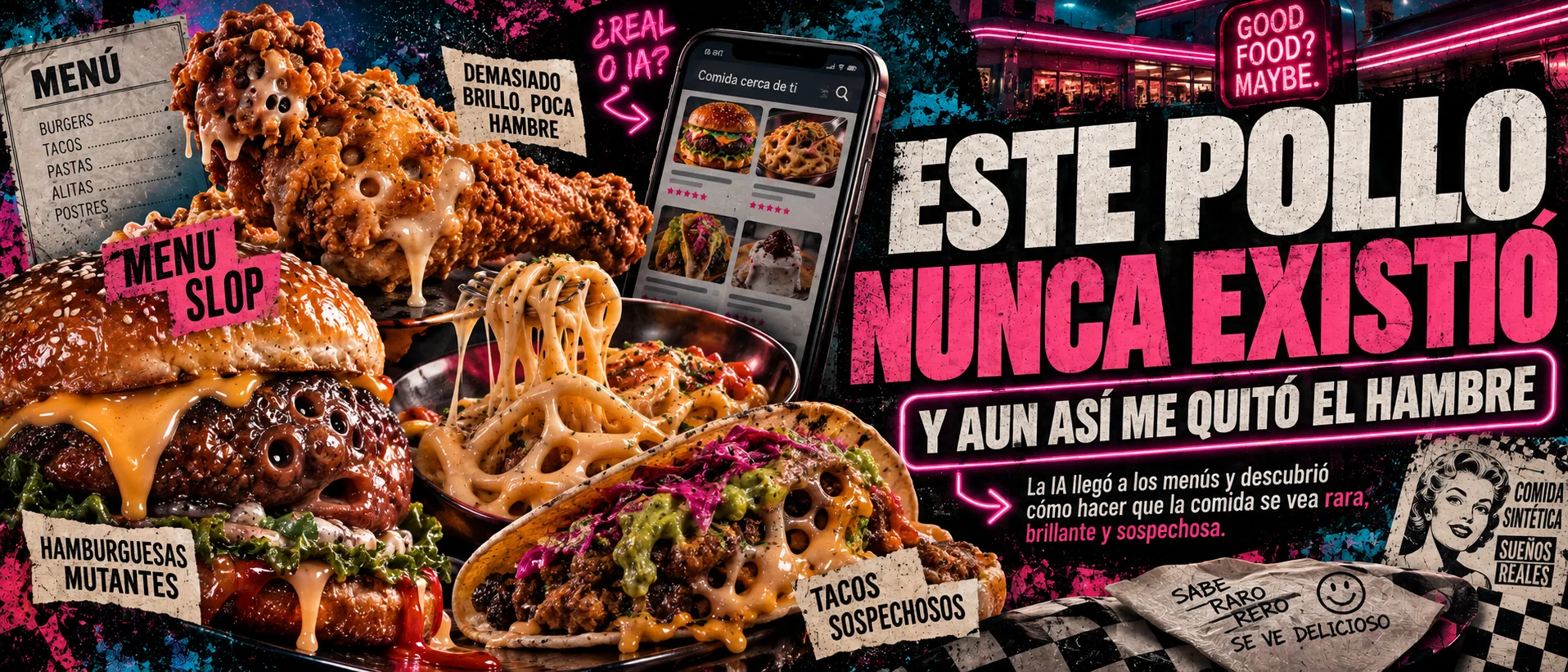 Portada de Este pollo nunca existió y aun así me quitó el hambre