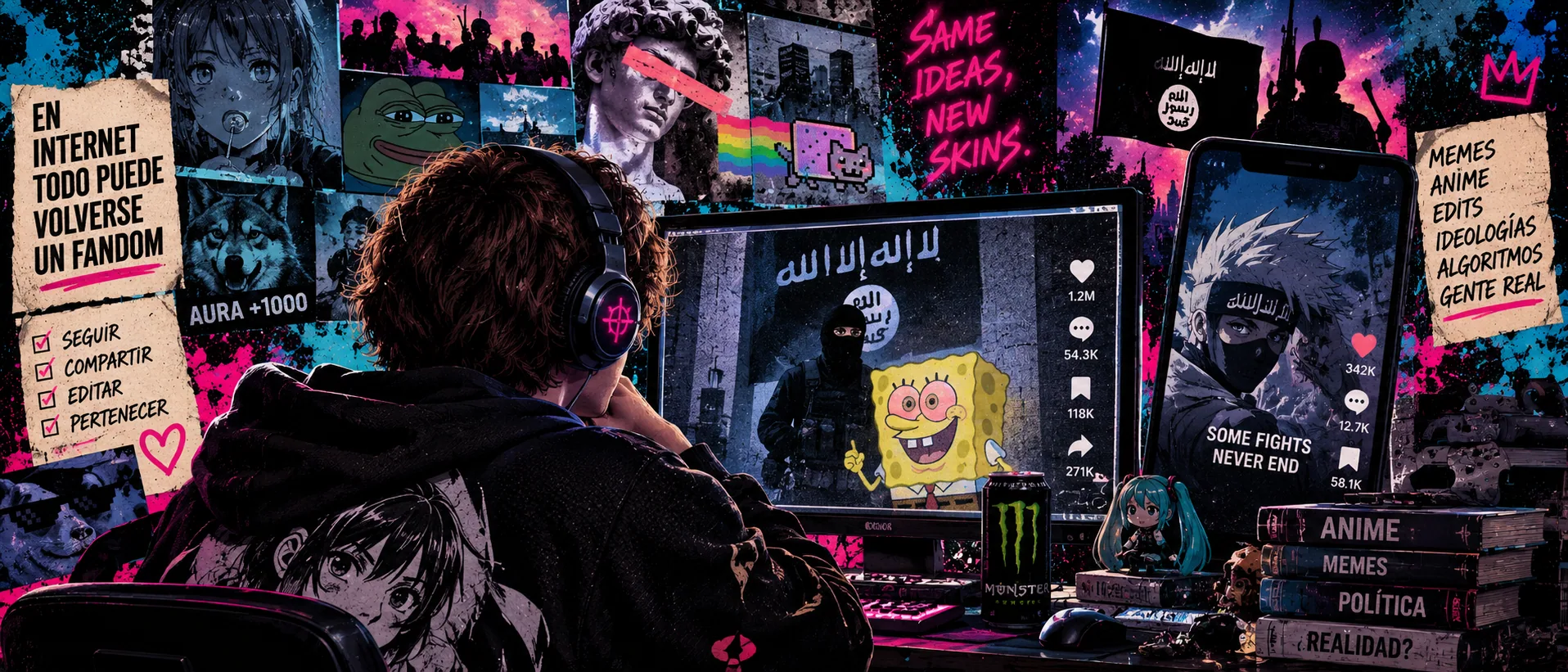 Internet convirtió todas las ideologías en fandoms potenciales