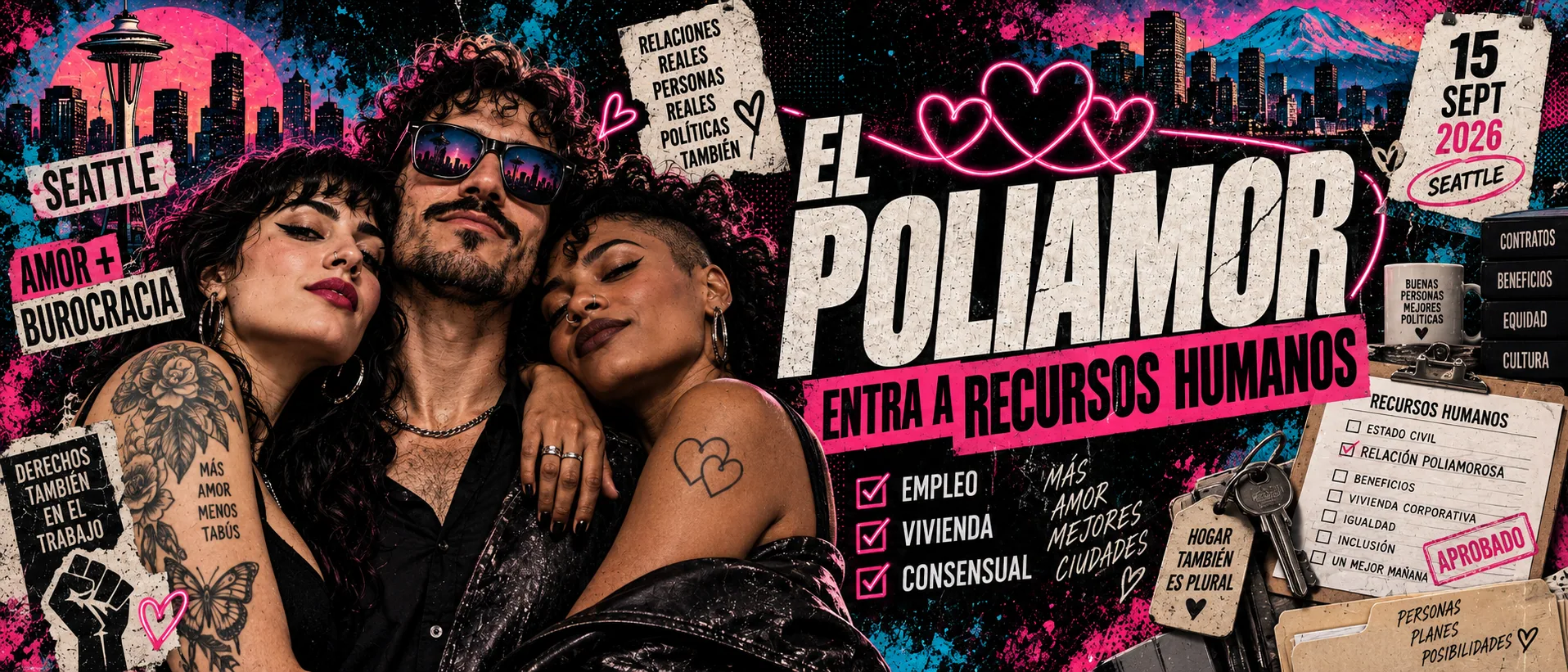 Portada de El poliamor está a punto de entrar a Recursos Humanos