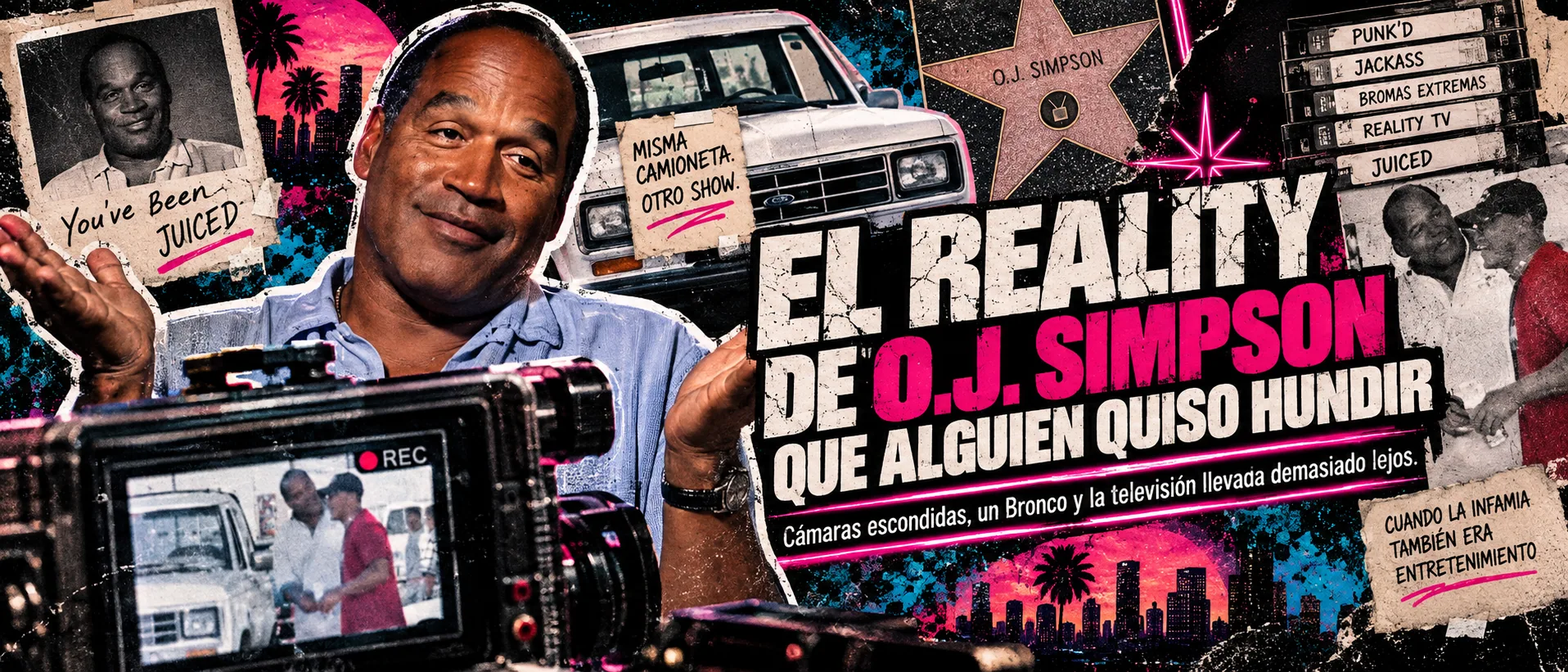 Portada de El reality de O.J. Simpson que alguien desde adentro quiso hundir