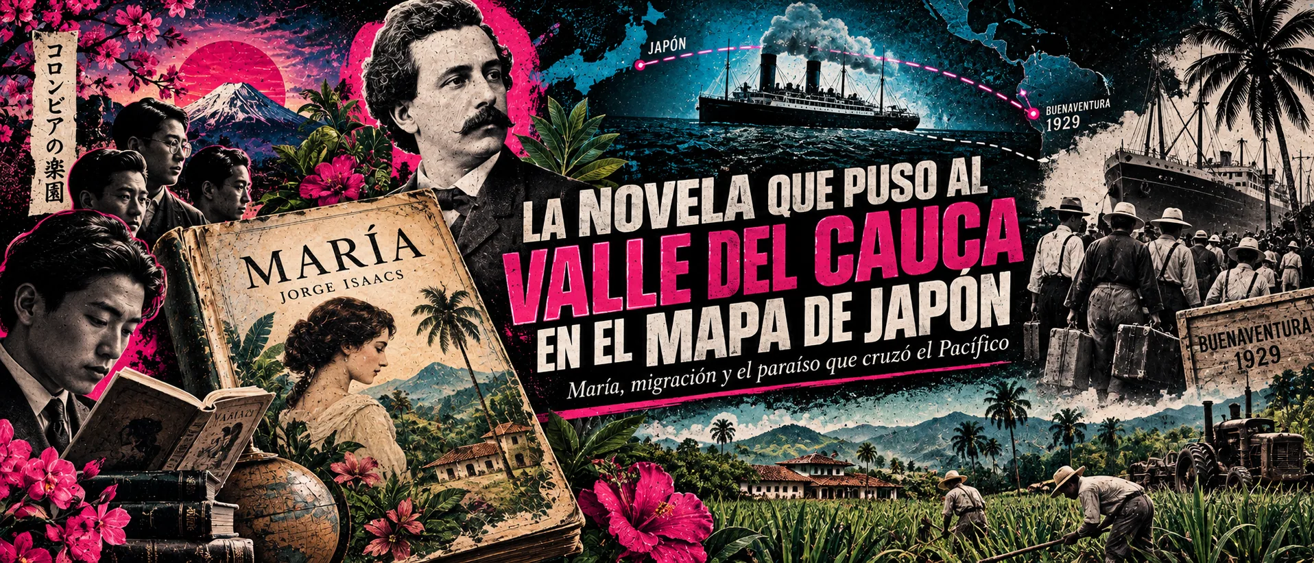 Portada de La novela que puso al Valle del Cauca en el mapa de Japón
