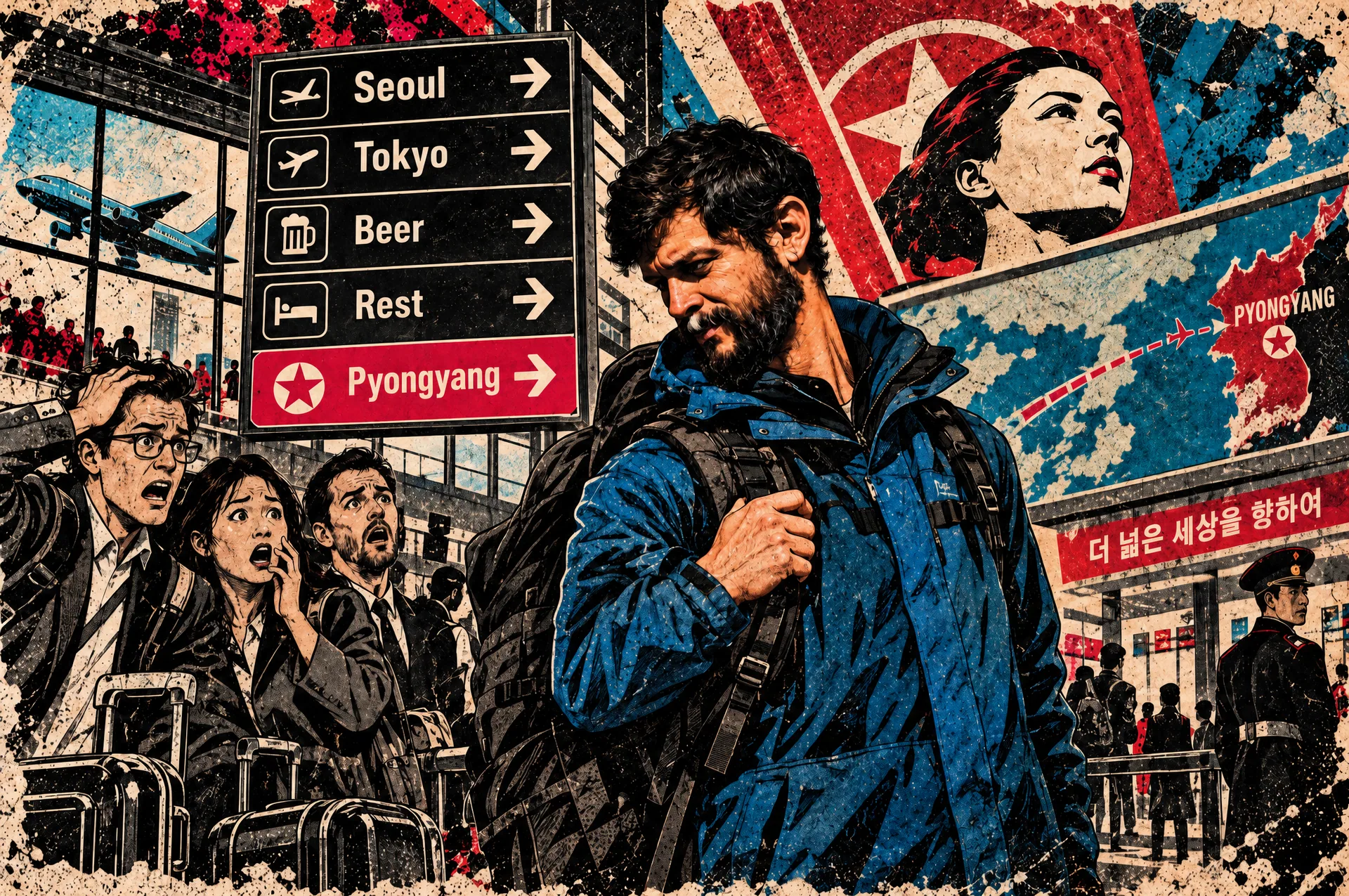 Todo comenzó porque a mí se me ocurrió ir de vacaciones a Corea del Norte