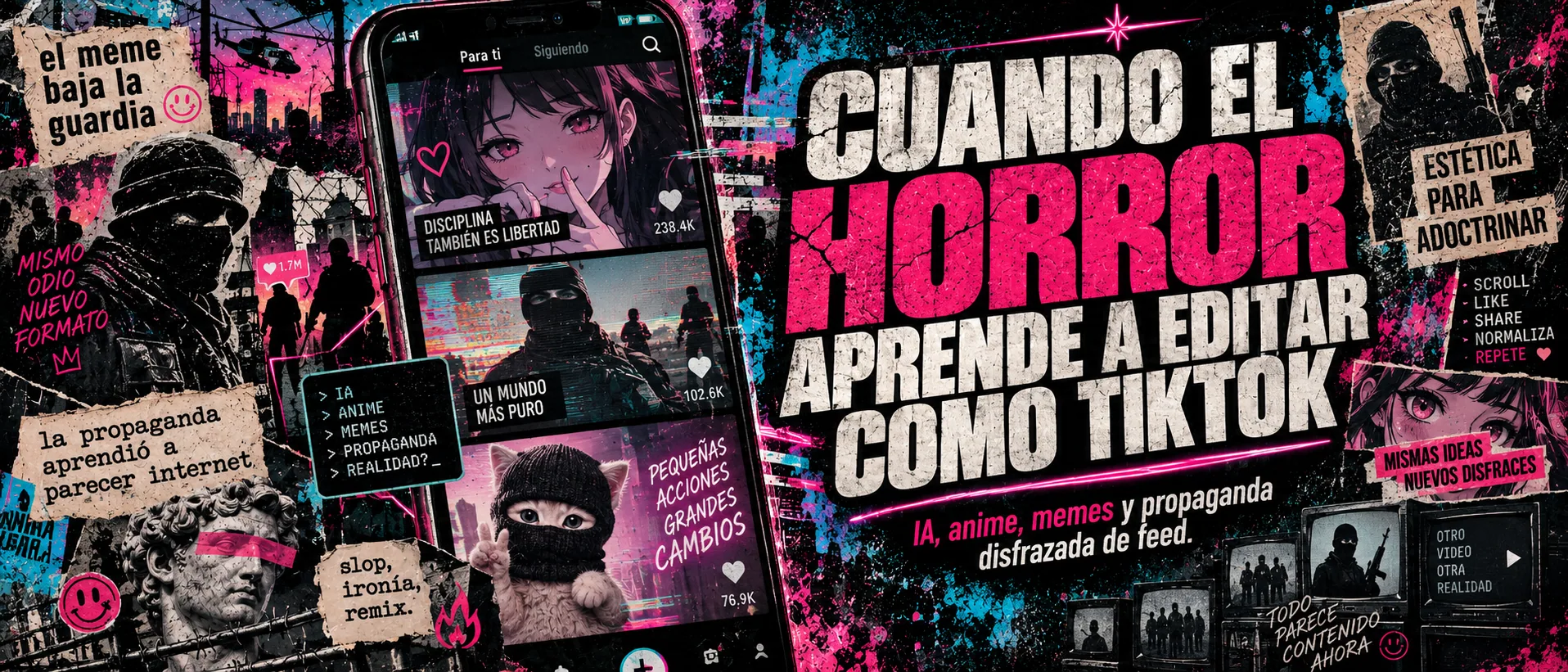 Portada de Cuando el horror aprende a editar como TikTok